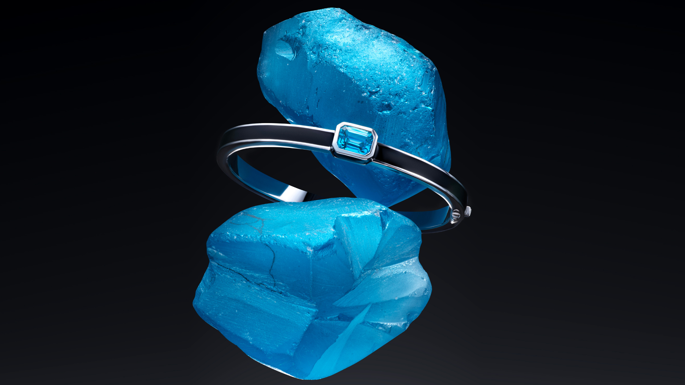 Ostro blue topaz